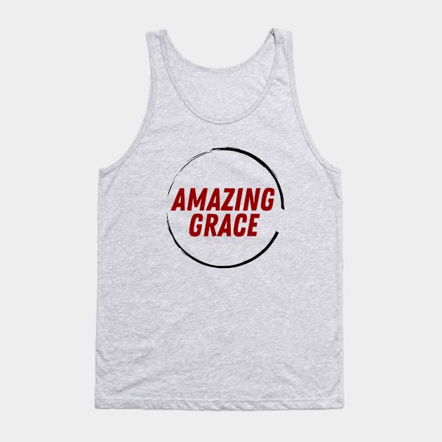 Amazing Grace | Christian Tank Top by All Things Gospel